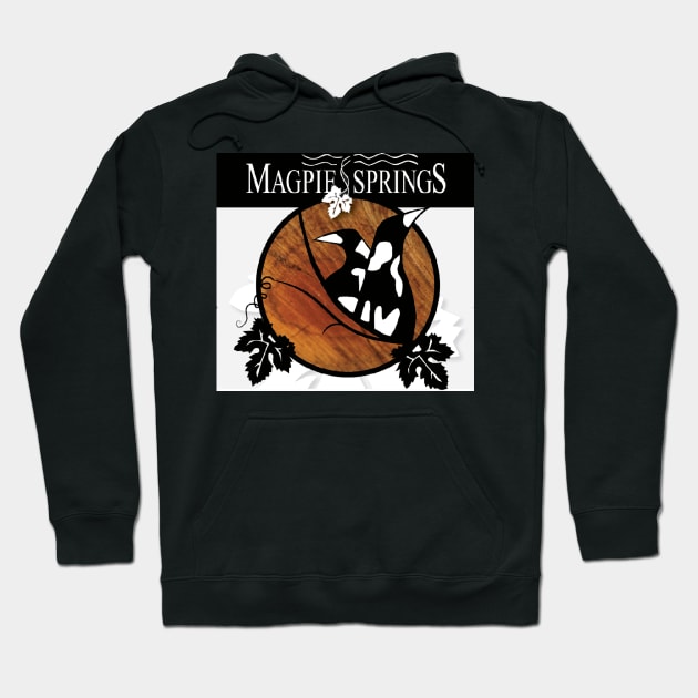 Wine labels  - Magpie Springs - Adelaide Hills Wine Region - South Australia Hoodie by MagpieSprings